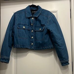 J. Crew Cropped Jean Jacket